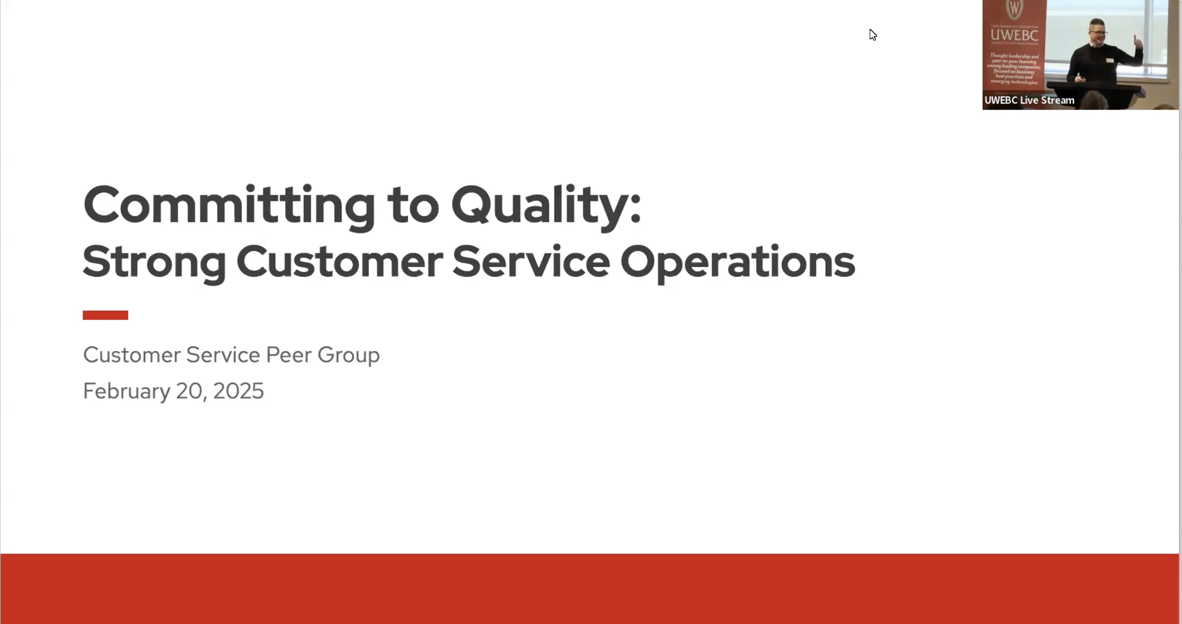 1. Full Event Recording: Committing to Quality: Strong Customer Service Operations thumbnail